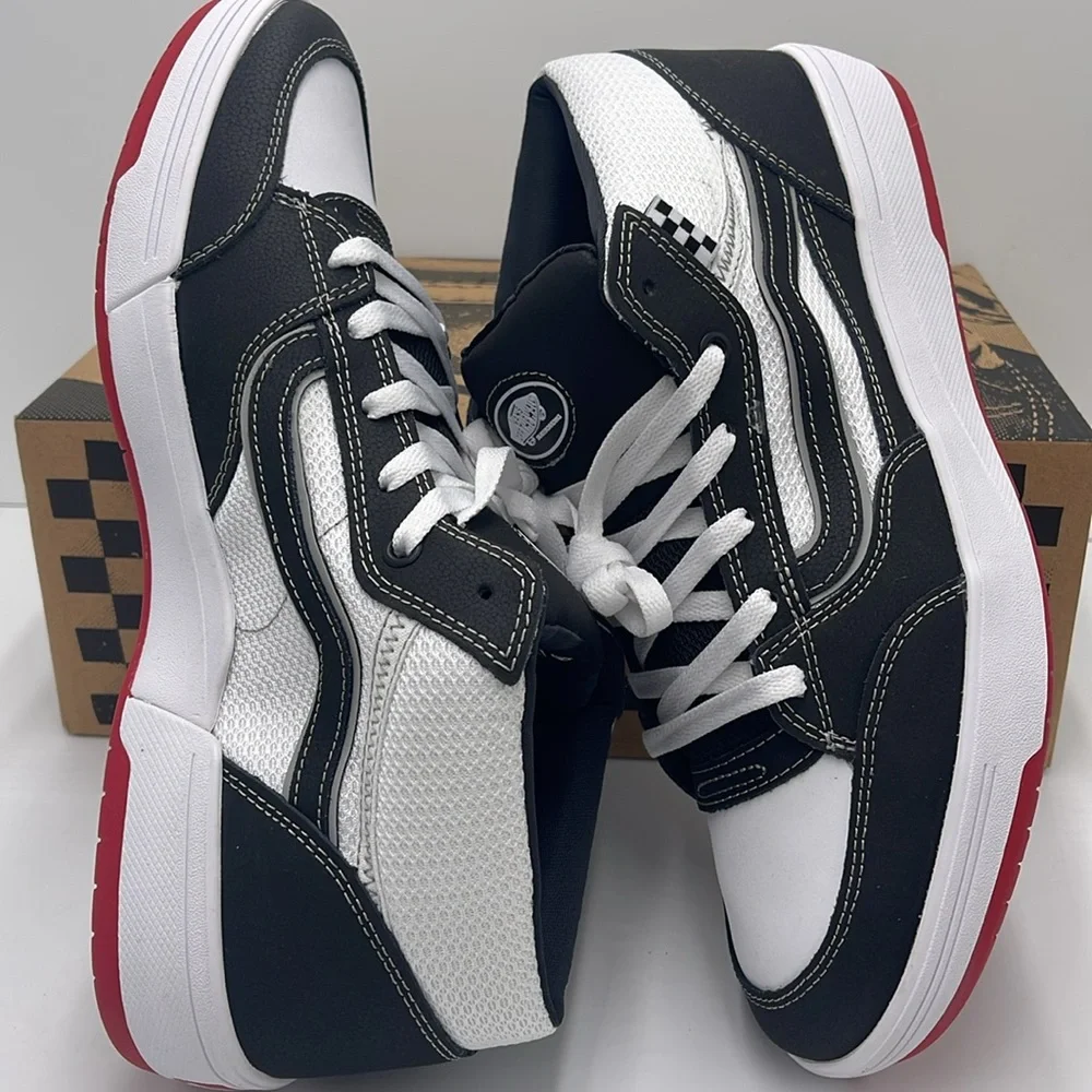 Vans Men’s Zahba Mid Black/White/Red
VN000CBSBWT Sneakers - Picture 10 of 16